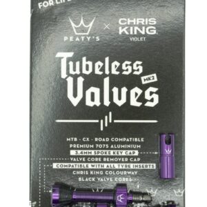 Wentyle Tubeless PEATY’S x Chris King Violet 42mm