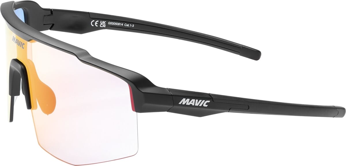 Okulary Mavic Shield Photochromic Black/Red - obrazek 3