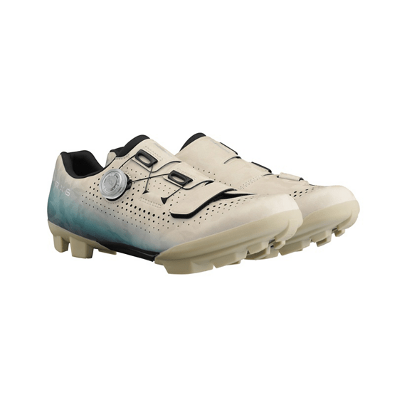 Buty Gravel SHIMANO SH-RX600 Beige/Blue - obrazek 2